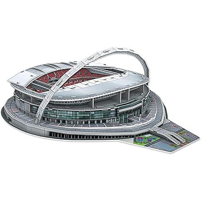 NANOSTAD ENGLAND WEMBLEY FOOTBALL STADIUM 3D JIGSAW PUZZLE (89 PIECES)